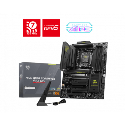 Msi Placa Base Mag B850 Tomahawk Max WiFi ATX Socket AM5
