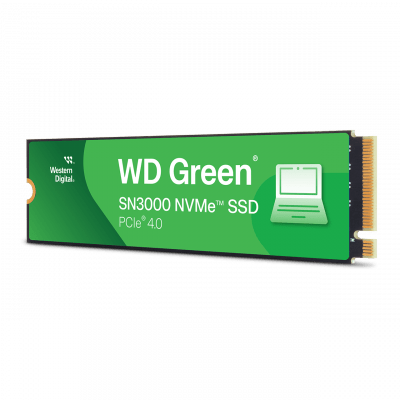 WD Green SN3000 M.2 500GB PCIe Gen4 NVMe