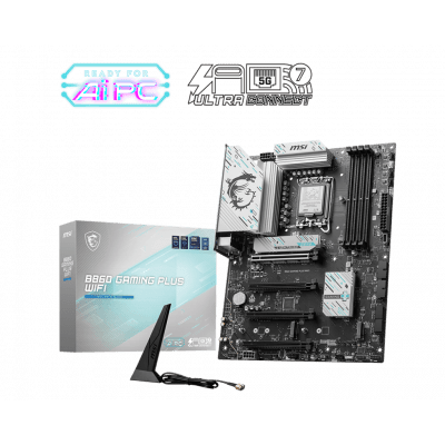 Msi Placa Base B860 Gaming Plus WiFi LGA1851