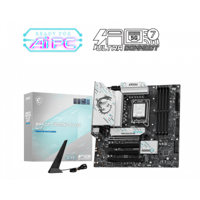 Msi Placa Base B860M Gaming Plus WiFi LGA1851