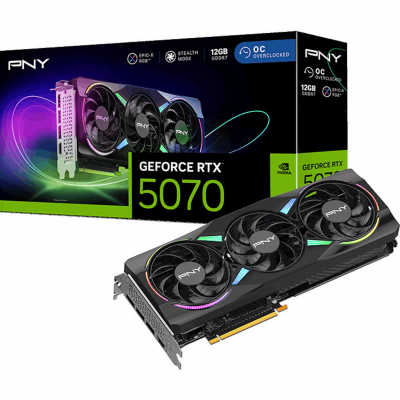 Pny RTX 5070 12GB GDDR7 ARGB Epic-X RGB 3X