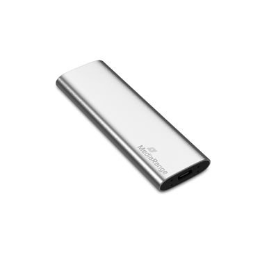 MediaRange M.2 480GB Sata3 Externo USB-C Plateado