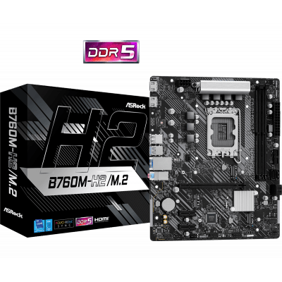 Asrock B760M-H2/M.2 DDR5 mATX LGA1700