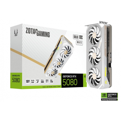 Zotac Gaming RTX 5080 Solid Core OC 16GB GDDR7 White Edition