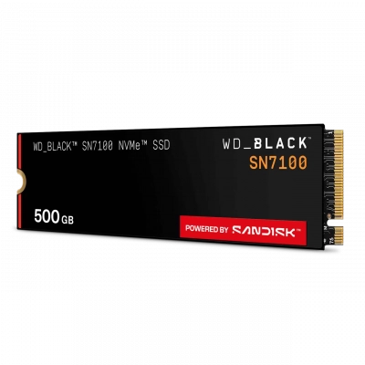 WD Black SN7100 M.2 500GB PCIe Gen4x4 6800MB-s y 5800MB-s