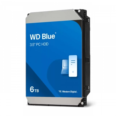 WD Blue HDD 6TB 3.5 Sata3 256MB