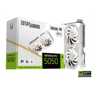Zotac Gaming RTX 5050 Twin Edge OC 8GB GDDR6 White Edition