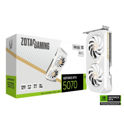 Zotac Gaming RTX 5070 Twin Edge OC 12GB GDDR7 White Edition