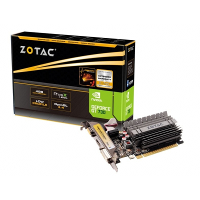 Zotac GeForce GT 730 4GB GDDR3 Zone Edition
