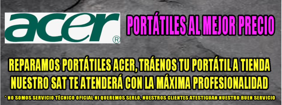 BANNER PORTATILES ACER 3