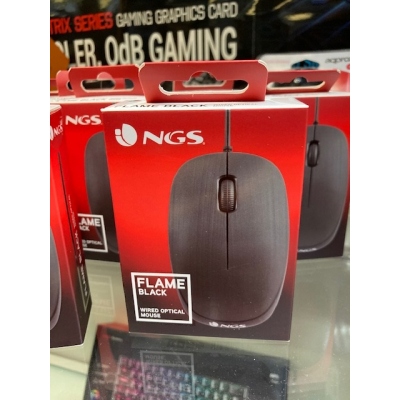Raton NGS Flame 1000 Dpi Negro