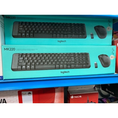 Kit Teclado+Raton Logitech MK220