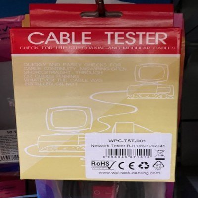 Tester RJ11/RJ12/RJ45/BNC WP Network