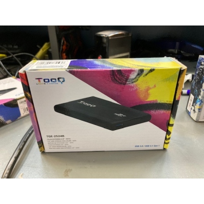 Caja Externa Disco Duro 2.5 TooQ TQE-2524B  