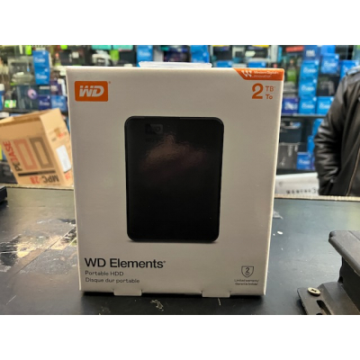 Disco Duro Externo 2TB WD Elements 