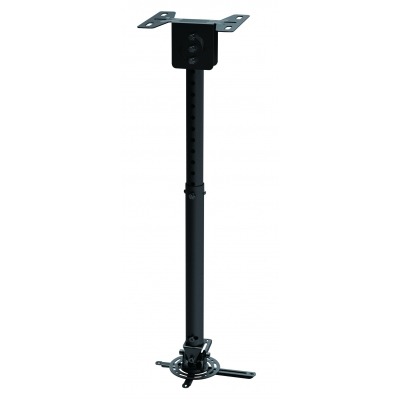 TOOQ SOPORTE UNIVERSAL DE TECHO GIRATORIO 360º E INCLINABLE PARA PROYECTOR NEGRO
