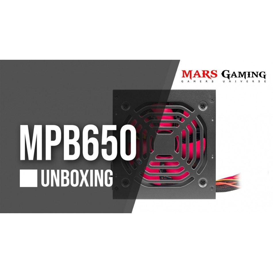 Fuente de alimentación MPB650 - Mars Gaming