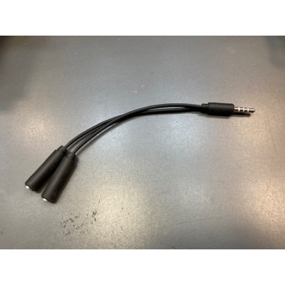 Cable 2xJack 3.5 H a Jack 3.5 M