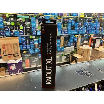 ALFOMBRILLA GAMING KROM KNOUT XL NEGRO 900X350X3