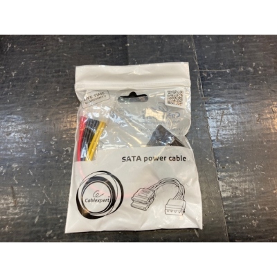 Cable Molex a 2xSata 15cm