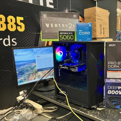 PC INTERNET i5 12400F RTX 5060 16GB 1TB NVME