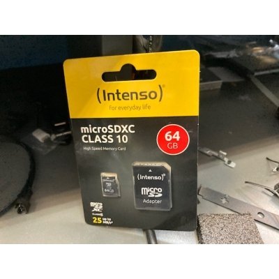 Tarjeta MicroSDXC 64GB Intenso
