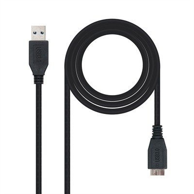 CABLE USB 3.0 TIPO A/macho-MICRO Usb/ B macho 2 M