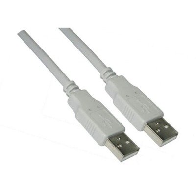 NANOCABLE CABLE USB 2.0 AM/AM 1M BLANCO