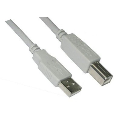 NANOCABLE CABLE USB 2.0 (IMPRESORA) 3M TIPO A/B BEIGE 10.01.0104