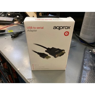 Adaptador Usb A Serie DB9M 0,75 M.