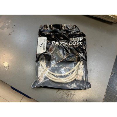 Cable Rj45 Cat5e UTP 3m Gris