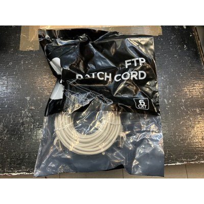 Cable Rj45 Cat6 FTP 10m Gris