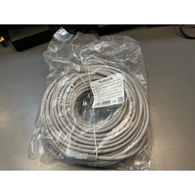 Cable Rj45 Cat5e UTP 30m Gris