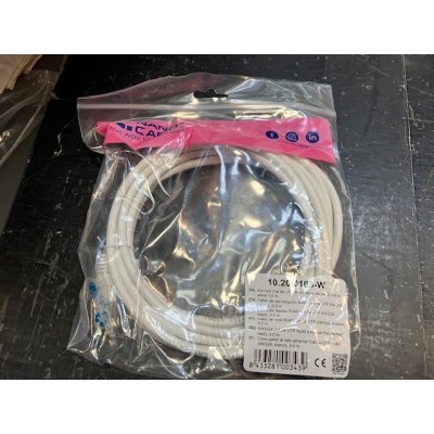 Cable Rj45 Cat5e UTP 3m Blanco