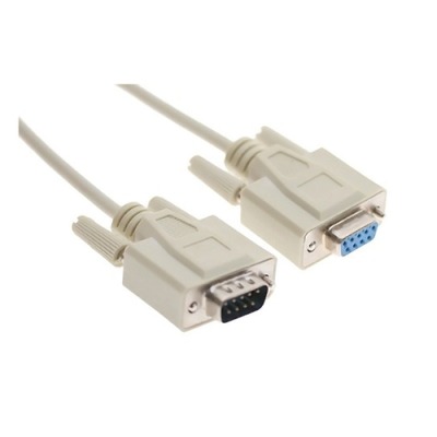 Cable Serie RS232 DB9 M a Serie RS232 DB9 H 1.8m