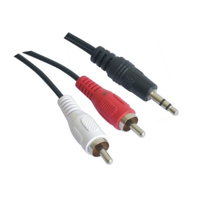 NANOCABLE CABLE AUDIO ESTEREO 3.5/M-2xRCA/M 1.5 M 10.24.0301