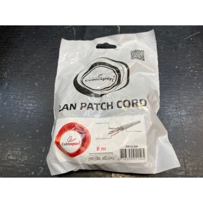 Gembird Latiguillo Cat5e UTP 5 Mts Gris