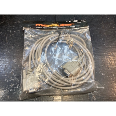 Cable Serie Null Modem Db9 H a Db9 H 1.8m