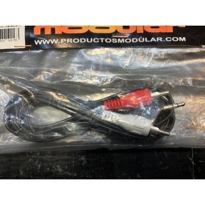 Gembird Cable Audio MJACK RCA M/M 1,5 Mts