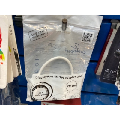 Adaptador DisplayPort a DVI
