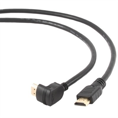 Gembird Cable Conexión HDMI V1.4 90º 19 PIN 1,8 Mt