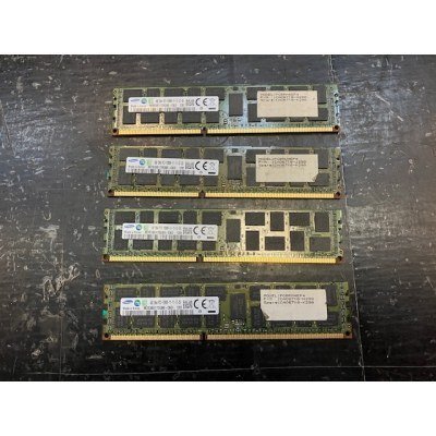 KIT 4XDIMM 4GB DDR3 1600MHZ ECC SAMSUNG