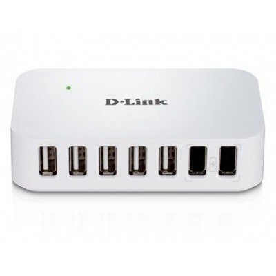 D-LINK DUB-H7 HUB 7 PUERTOS USB 2.0 SOBREMESA