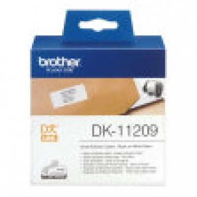 ETIQUETAS BROTHER DE DIRECCIÓN PEQUEÑAS 62MMX29MM, 800 UNIDADES DE PAPEL