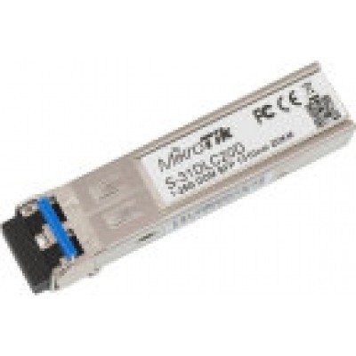 MODULO SFP MIKROTIK MONOMODO DUAL LC 20KM