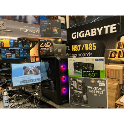 PC GAMING RYZEN 5 7600X RTX 5060TI 32GB 1TB NVME