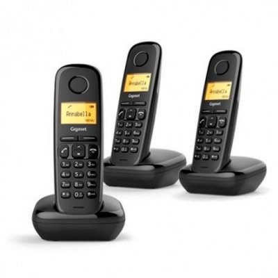 GIGASET TELEFONO FIJO INALAMBRICO A170 TRIO