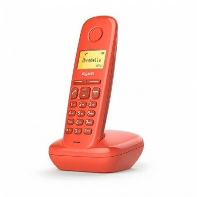 GIGASET TELEF INALAMBRICO DECT DIGITAL A170 ROJO