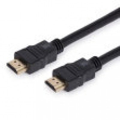 BASIC CABLE HDMI MAILLON DORADO CONECTOR HIGH SPEED BC NEGRO 3.0M