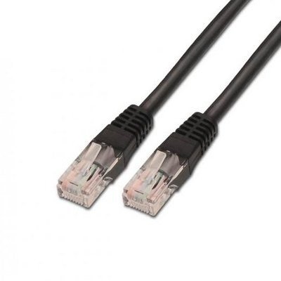 Cable Cat6 UTP 0.5 Mts Negro